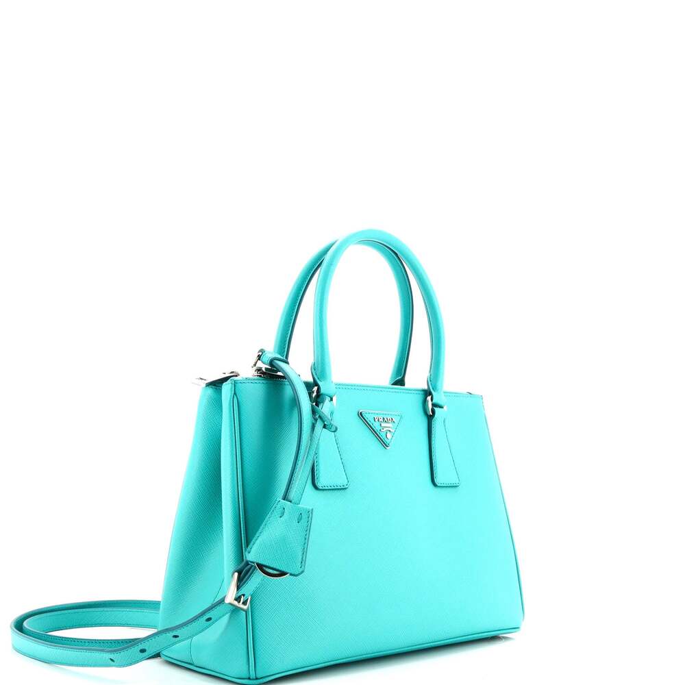 Prada Double Zip Lux Tote Saffiano #169194P10B - Picture 3 of 7
